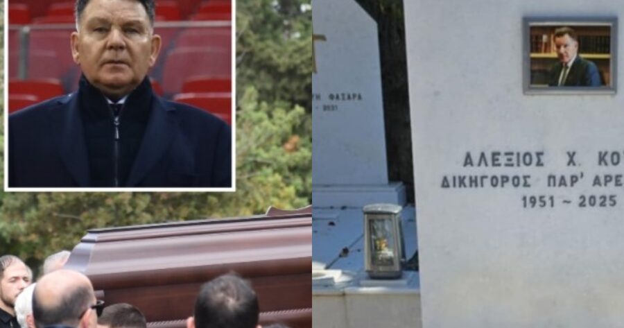 Αλέξης Κούγιας: Πώς είναι ο τάφος του σήμερα, 5 μήνες μετά