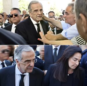 Κηδεία Λένας Σαμαρά: Καταρρακωμένος ο Αντώνης Σαμαράς και η σύζυγός του, Γεωργία – Η λέξη που ψέλλισε