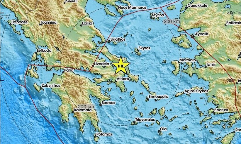 ΕΚΤΑΚΤΟ: ΝΕΟΣ ΣΕΙΣΜΟΣ ΣΤΗ ΧΩΡΑ ΜΑΣ – ΤΟ ΕΠΙΚΕΝΤΡΟ