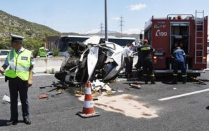 Θανατηφόρα τροχαία με νεκρούς 22χρονο και 67χρονο στη Θεσσαλονίκη – Μέσα σε 2 ώρες