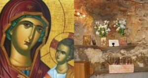 Συγκλονιστικές εικόνες: Αυτό είναι το σπίτι που γεννήθηκε η Παναγία μας