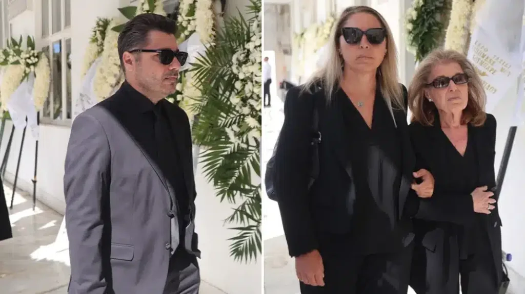 Θρήνος στη κηδεία του Δημήτρη Κωνσταντάρα – Συγγενείς και φίλοι είπαν το τελευταίο αντίο