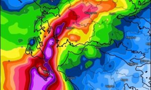 Κακοκαιρία με 100 τόνους νερού ανά στρέμμα – Προειδοποίηση Τσατραφύλλια