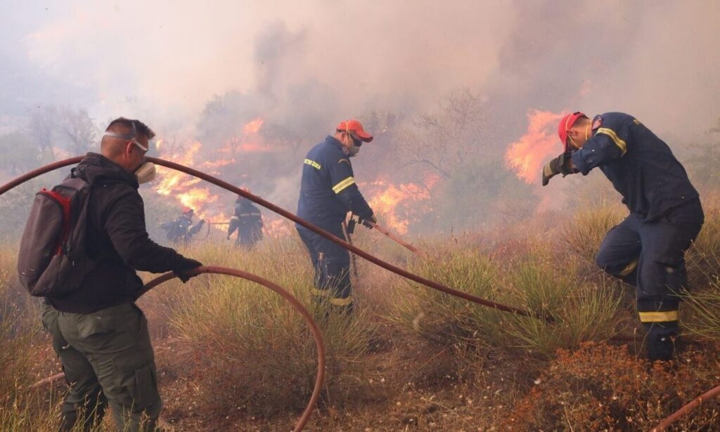 Μεγάλη φωτιά τώρα – Καίει σε πασίγνωστο δάσος της χώρας – Συναγερμός στην Πυροσβεστική