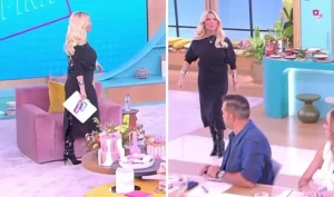 Κατερίνα Καινούργιου: Η φουσκωμένη κοιλίτσα της δεν κρύβεται – Η εμφάνιση στο πλατό και τα νέα πλάνα