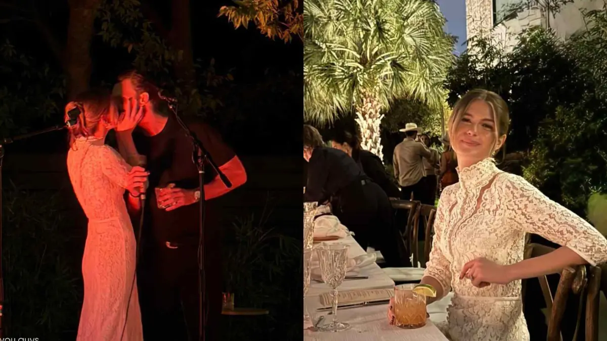 Κωστοπούλου: Το χλιδάτο πάρτι αρραβώνων της με τον Medwell μετά τον πολιτικό τους γάμο - Μόνο η αδερφή της, Αλεξάνδρα, πήγε από την οικογένεια της