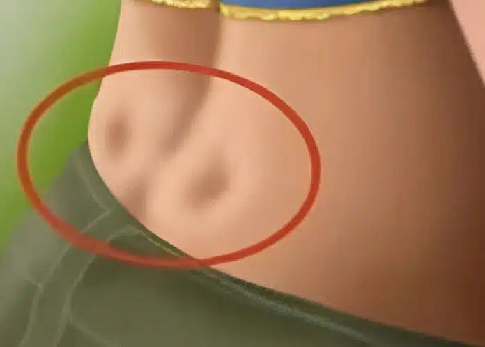 Δείτε τι σημαίνει: Έχετε δύο λακκάκια στο κάτω μέρος της πλάτης σας;