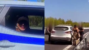 Για… λάθος χρήση τα περιπολικά: Αυτοκίνητο της αστυνομίας μεταφέρει την Δέσποινα Βανδή μετά από πρόβλημα στο ΙΧ που επέβαινε