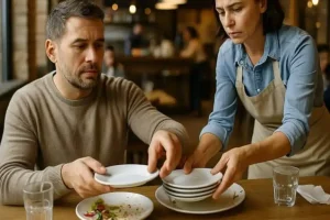 Τι σημαίνει όταν ένα άτομο βοηθά τους σερβιτόρους να μαζέψουν τα πιάτα από το τραπέζι, σύμφωνα με την ψυχολογία;