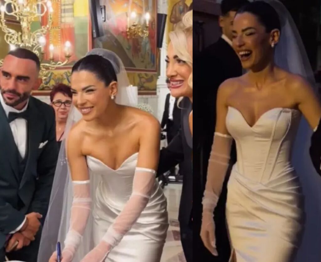 Στέλλα Πάσσαρη: Παντρεύτηκε τον Σωτήρη Αφεντάκη – Τράβηξε όλα τα βλέμματα η Τούνη, οι πρώτες φωτογραφίες