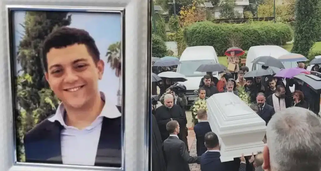 Δάκρυσε και η Παναγία στην κηδεία του 24χρονου Σωτήρη που σκοτώθηκε στο τροχαίο στη Λούτσα – Συντετριμμένη η μητέρα του