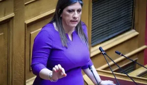 Ο κακός χαμός με την Ζωή Κωνσταντοπούλου πριν λίγο μέσα στη Βουλή – Επιτέθηκε σε Θεοδωρικάκο, Γεωργιάδη, Φάμελλο