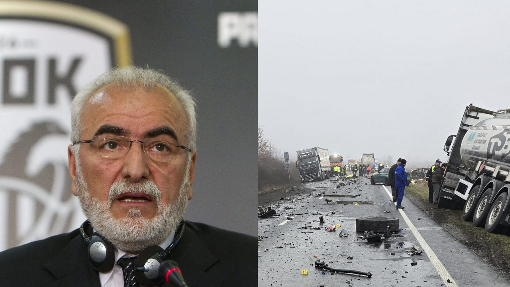 Οπαδοί ΠΑΟΚ, τροχαίο Ρουμανία: Συντετριμμένος ο Ιβάν Σαββίδης, η δήλωση για τα επτά παιδιά του Δικεφάλου που συγκλονίζει