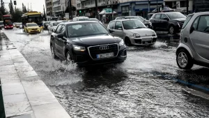 Έκτακτο δελτίο ΕΜΥ: Κακοκαιρία εξπρές με ισχυρές βροχές, καταιγίδες και χιόνια – Ποιες περιοχές είναι σε «κόκκινο συναγερμό»