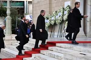 Κηδεία πριγκίπισσας Ειρήνης: Έφτασαν Παύλος, Νικόλαος και Φίλιππος Ντε Γκρες – Ο λόγος που δεν θα παραστεί η Μαρί Σαντάλ