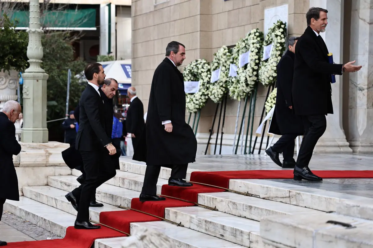 Κηδεία πριγκίπισσας Ειρήνης: Έφτασαν Παύλος, Νικόλαος και Φίλιππος Ντε Γκρες – Ο λόγος που δεν θα παραστεί η Μαρί Σαντάλ