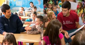 Ο ήρωας Νόβακ Τζόκοβιτς άνοιξε 50 σχολεία και δώρισε εκατομμύρια ευρώ σε εθνικά συστήματα υγείας