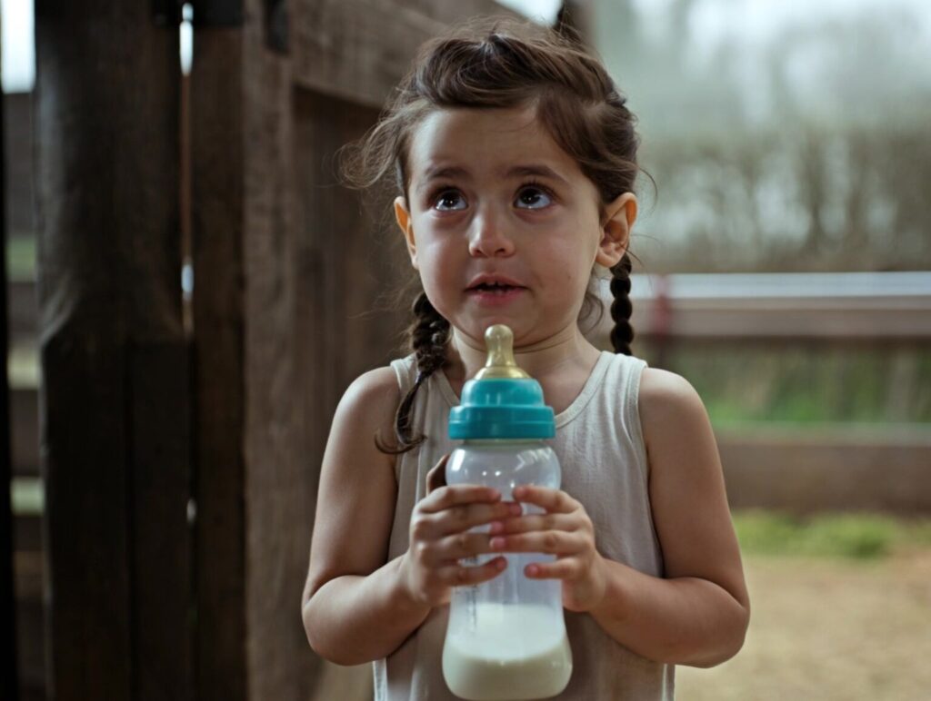 Ακολούθησα ένα ξυπόλυτο 7χρονο κορίτσι πίσω από το ράντσο μου… Αυτό που βρήκα άλλαξε τη ζωή μου για πάντα