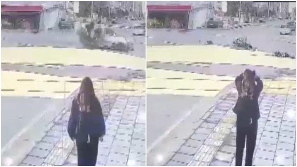 Σοκαριστικό τροχαίο με θύμα 16χρονο κορίτσι – Η στιγμή που το φορτηγάκι παρασύρει το μηχανάκι και την αφήνει νεκρή