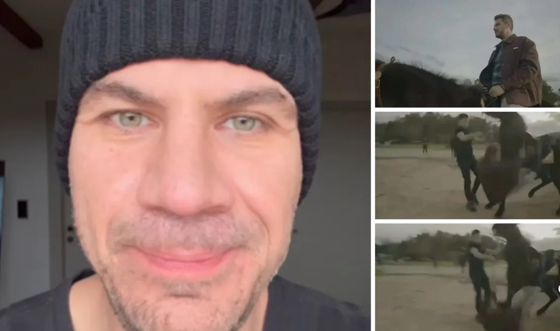 Ατύχημα για τον Άκη Πετρετζίκη: Έπεσε από άλογο σε γύρισμα και ράγισε πλευρό – “Ο πόνος είναι αφόρητος”, αποκαλύπτει