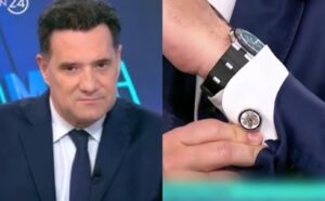 Χαμός με τα μανικετόκουμπα του Άδωνι Γεωργιάδη στη Νίκαια: «Όταν πας στον Δράκουλα δεν έχεις Σταυρό;»