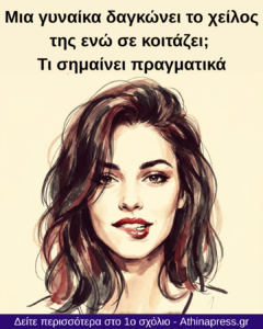 Μια γυναίκα δαγκώνει το χείλος της ενώ σε κοιτάζει; – Τι σημαίνει πραγματικά