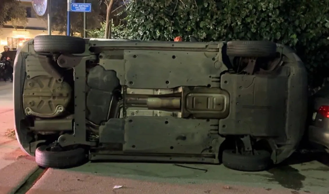 ΣΟΚΑΡΙΣΤΙΚΟ ΤΡΟΧΑΙΟ ΣΤΗ ΧΩΡΑ ΜΑΣ: ΑΝΕΤΡΑΠΗ ΟΧΗΜΑ ΜΕΤΑ ΑΠΟ ΣΥΓΡΚΟΥΣΗ – 2 ΑΤΟΜΑ ΔΥΣΤΥΧΩΣ ΕΙΝΑΙ…