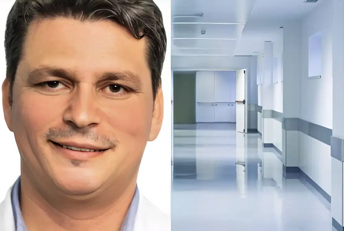 Το κείμενο της εικόνας είναι: Ο Έλληνας «γιατρός των φτωχών» που έχει αναδείξει το Βοστάνειο Νοσοκομείο ως ένα από τα πιο αξιόπιστα στη χώρα