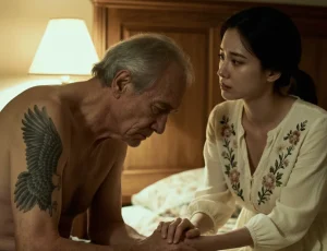 Έλουσα κρυφά τον παράλυτο πεθερό μου πίσω από την πλάτη του άντρα μου… και όταν ανακάλυψα ένα σημάδι στο σώμα του, γονάτισα καθώς αποκαλύφθηκε το μυστικό του παρελθόντος μου