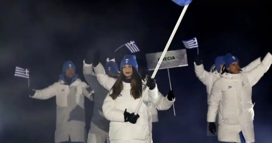 Ποια είναι η 23χρονη φοιτήτρια Ιατρικής που κράτησε τη σημαία της Ελλάδας στους Χειμερινούς Ολυμπιακούς 2026