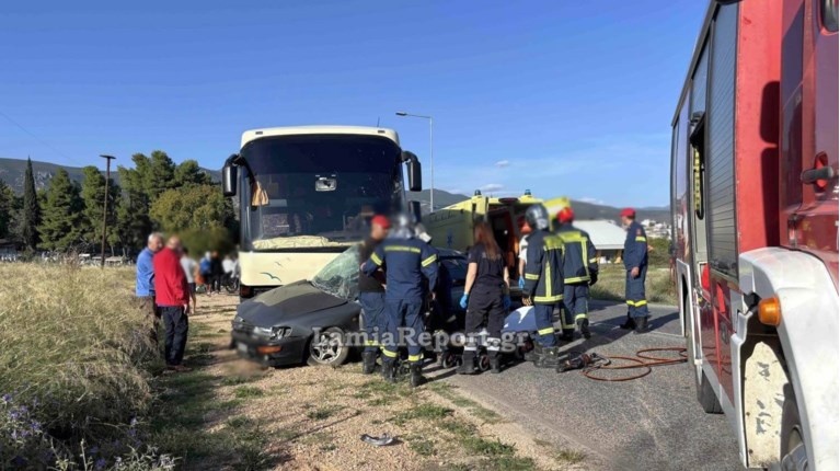 ΘΡΙΛΕΡ ΜΕ ΚΤΕΛ ΓΕΜΑΤΟ ΕΠΙΒΑΤΕΣ – ΣΥΓΚΡΟΥΣΗ ΣΤΗΝ ΕΘΝΙΚΗ ΟΔΟ ΜΕ 58 ΑΤΟΜΑ, ΣΠΕΥΔΟΥΝ ΑΣΘΕΝΟΦΟΡΑ ΚΑΙ ΠΥΡΟΣΒΕΣΤΙΚH