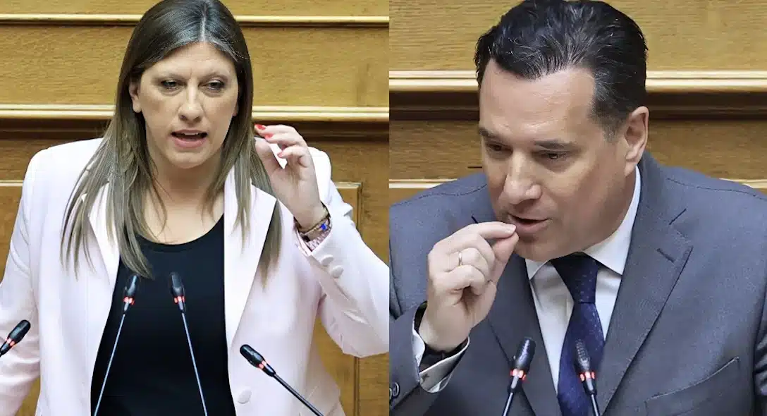 Μασουλούσε κρακεράκια…: Ο κακός χαμός με Άδωνι και Κωνσταντοπούλου σήμερα στην βουλή
