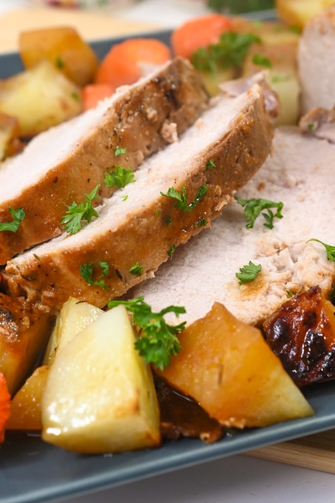 Ζουμερό ψαρονέφρι στον φούρνο με σκόρδο και βότανα