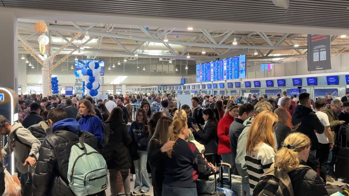 Χαμός με την επιβατική κίνηση στο «Ελευθέριος Βενιζέλος»