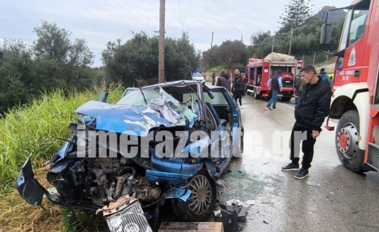 ΕΚΤΑΚΤΟ: ΦΡΙΚΤΟ ΤΡΟΧΑΙΟ ΣΤΗ ΧΩΡΑ ΜΑΣ, ΣΥΓΚΡΟΥΣΗ ΑΥΤΟΚΙΝΗΤΟΥ ΜΕ ΛΕΩΦΟΡΕΙΟ – ΔΥΣΤΥΧΩΣ ΕΧΟΥΜΕ…