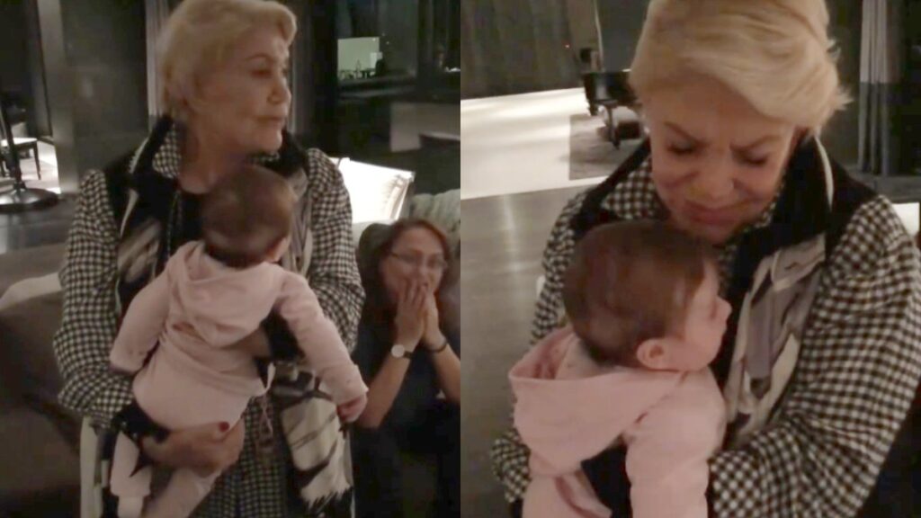 Μαρινέλλα: Το πιο γλυκό βίντεο με την κορυφαία ερμηνεύτρια να κοιμίζει την κόρη της Ήβης Αδάμου στην αγκαλιά της