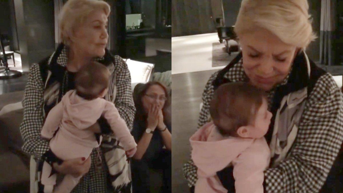 Μαρινέλλα: Το πιο γλυκό βίντεο με την κορυφαία ερμηνεύτρια να κοιμίζει την κόρη της Ήβης Αδάμου στην αγκαλιά της