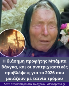 Μπάμπα Βάνγκα: Οι ανατριχιαστικές προβλέψεις για το 2026 μοιάζουν με σκηνές από ταινία τρόμου