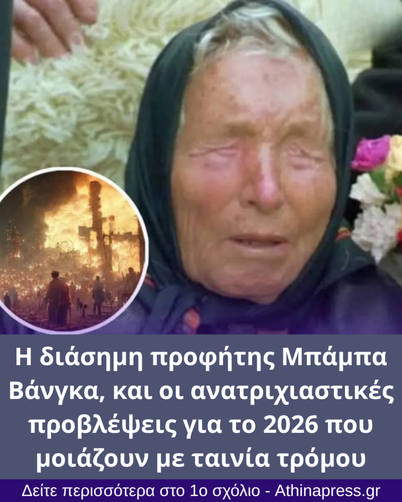 Μπάμπα Βάνγκα: Οι ανατριχιαστικές προβλέψεις για το 2026 μοιάζουν με σκηνές από ταινία τρόμου