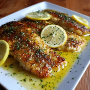 Φιλέτο Ψαριού με Βούτυρο Λεμονιού: Το Τέλειο Γεύμα για Πολυάσχολους