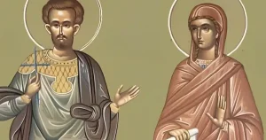 Σήμερα γιορτάζει το ζευγάρι Αγίων που τους έθαψαν ζωντανούς γιατί έγιναν Χριστιανοί