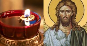 Όταν ο Άγιος Ιωάννης ο Πρóδρομος εμφανίστnκε σε μοναχó που δεν του άναψε το καντńλι