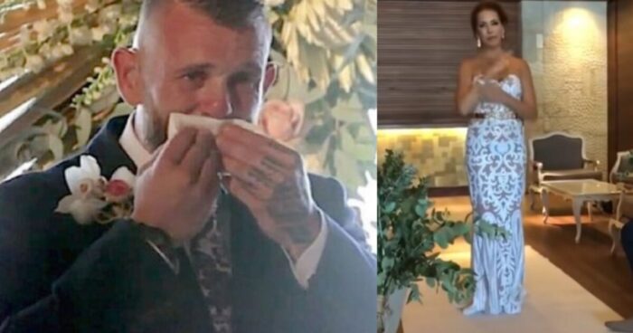 Μια πανέμορφη νύφη τραγουδάει στη νοηματική και ο κωφάλαλος γαμπρός ξεσπά σε κλάματα