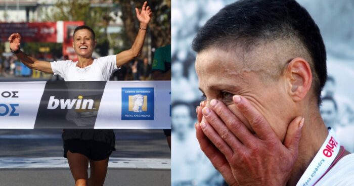 Σόνια Τσεκίνι: Πρώτη στον Μαραθώνιο Θεσσαλονίκης παρά τις χημειοθεραπείες: «Τρέχω για όλες τις γυναίκες»