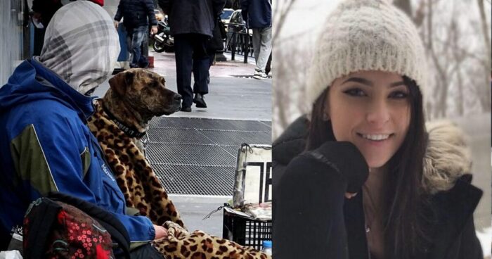 Φοιτήτρια αγόρασε καφέ και φαγητό για έναν άστεγο και του έφτιαξε τη μέρα