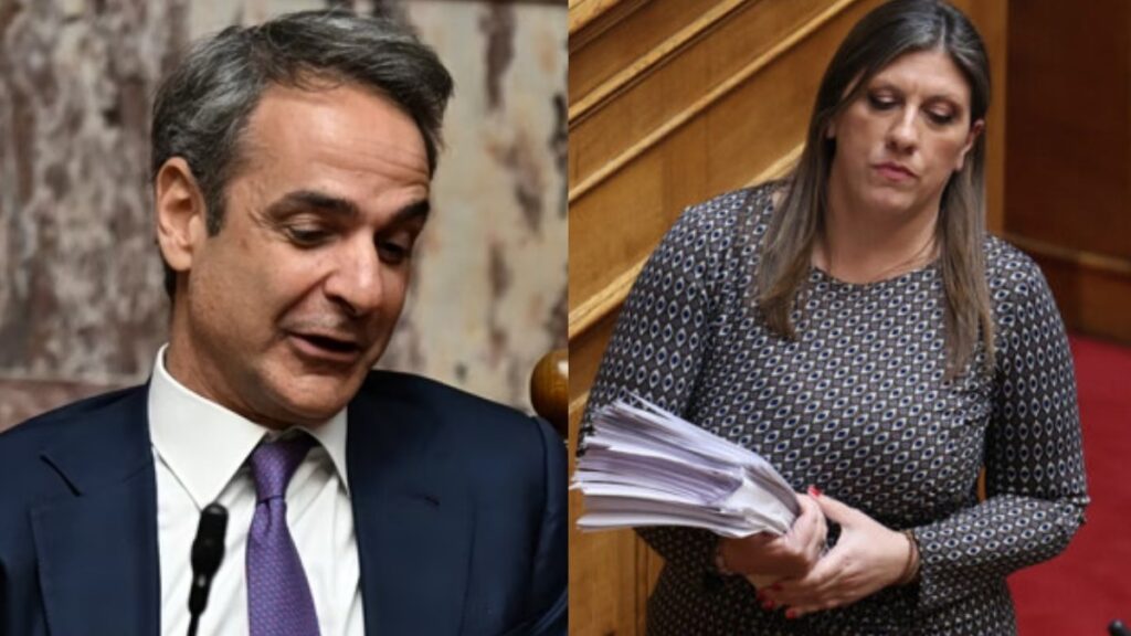 ΣΑΛΟΣ ΣΤΗ ΒΟΥΛΗ ΜΕ ΤΑ ΠΡΟΚΛΗΤΙΚΑ ΛΟΓΙΑ ΤΗΣ ΖΩΗΣ ΚΩΝΣΤΑΝΤΟΠΟΥΛΟΥ ΠΡΟΣ ΜΗΤΣΟΤΑΚΗ: «ΜΠΟΡΕΙ ΝΑ ΠΑΡΕΤΕ ΚΑΙ ΤΟ…»