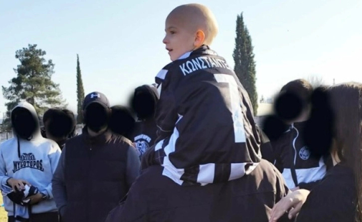 Έφυγε από τη ζωή ο μικρός Γιωργάκης, ο φίλαθλος του ΠΑΟΚ από την Αριδαία