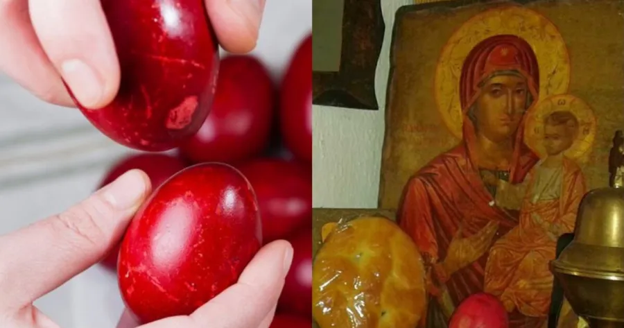 Μεγάλη Πέμπτη: Γιατί πρέπει να βάψετε τα αβγά σας αργά το βράδυ – Η μέρα που η Παναγία «έβαψε» τα πρώτα αβγά με… δάκρυα