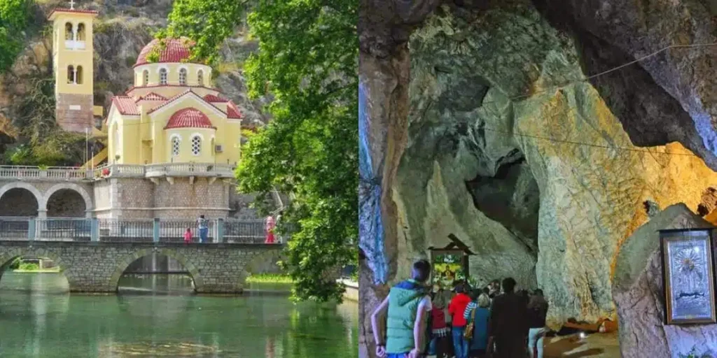 Μαγευτικός ναός: Η ελληνική εκκλησία που είναι χτισμένη πάνω σε σπηλιά και από κάτω της τρέχουν νερά από πηγές