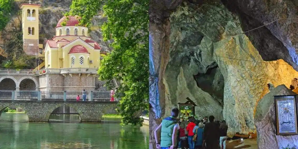 Μαγευτικός ναός: Η ελληνική εκκλησία που είναι χτισμένη πάνω σε σπηλιά και από κάτω της τρέχουν νερά από πηγές